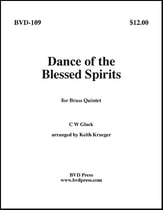 DANCE OF THE BLESSED SPIRITS BRASS QUINTET P.O.D. cover